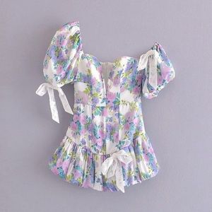 Floral boutique dress (for love and lemons dupe)